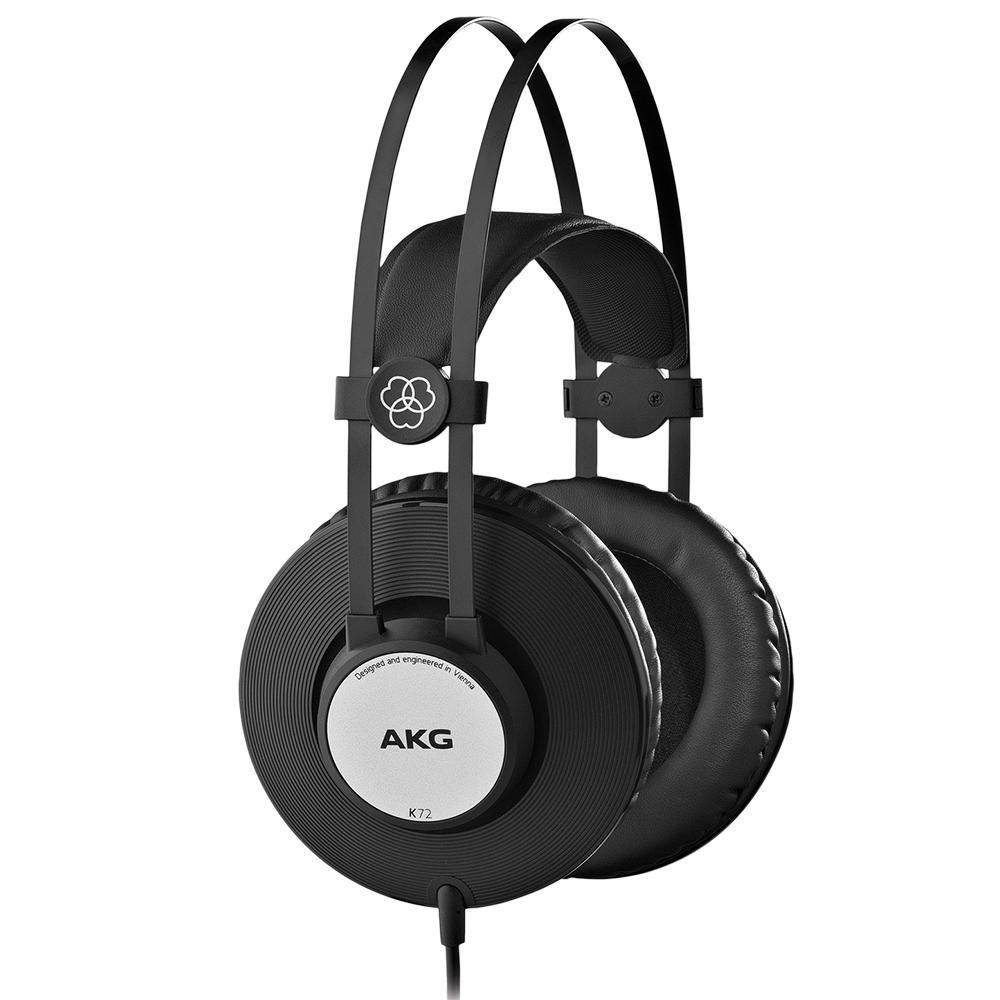 Fone de ouvido AKG K72 – Headphone Monitor Profissional Preto