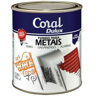 Fundo protetor antioxidante para metais Zarcoral 900ml Coral