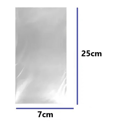 Saquinho Algodão Doce Marshmallow 7x25cm c/50 unidades