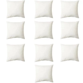 14 Quatorze Refis de Almofada Enchimento 50x50 cm Refil Ideal Para Sala e Quarto Bem Cheia e Macia