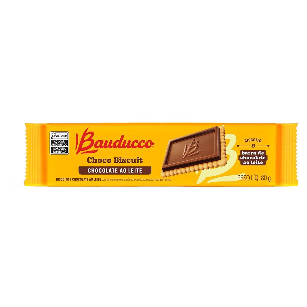 2 Kits 10 Recheadinho Chocolate Bauducco 104g - Clubinho do Desconto