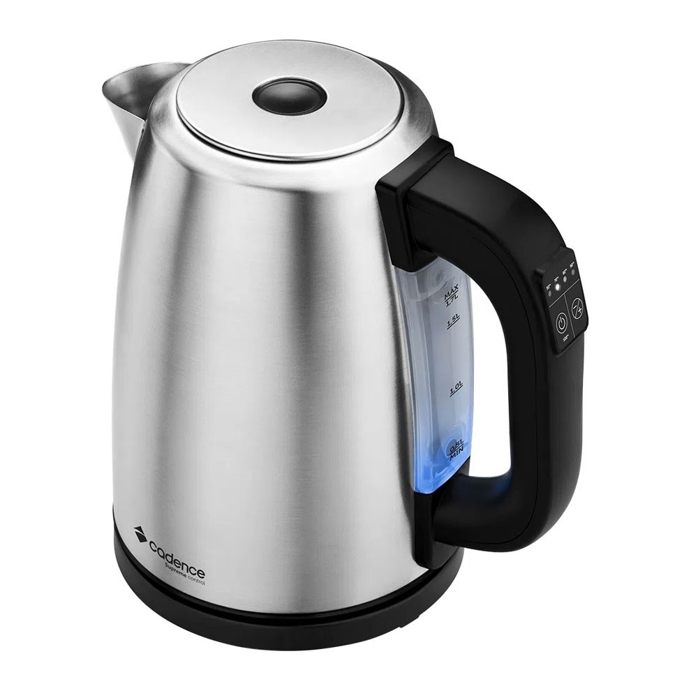 Chaleira Elétrica Cadence CEL505 Supreme Control Inox 1,7L 110V