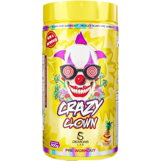 Pré Treino Crazy Clown 300g - Demons Lab