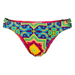 Calcinha Biquíni Havaianas Lateral Dupla Azuleijo