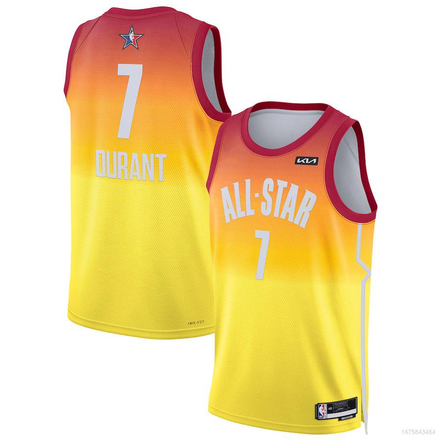 Durant all on sale star jersey