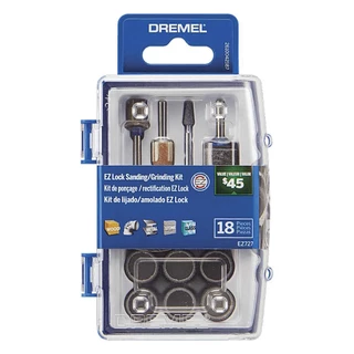 Kit Para Emerilhar Lixar Para Mini Retifica 18 Peças EZ727 DREMEL