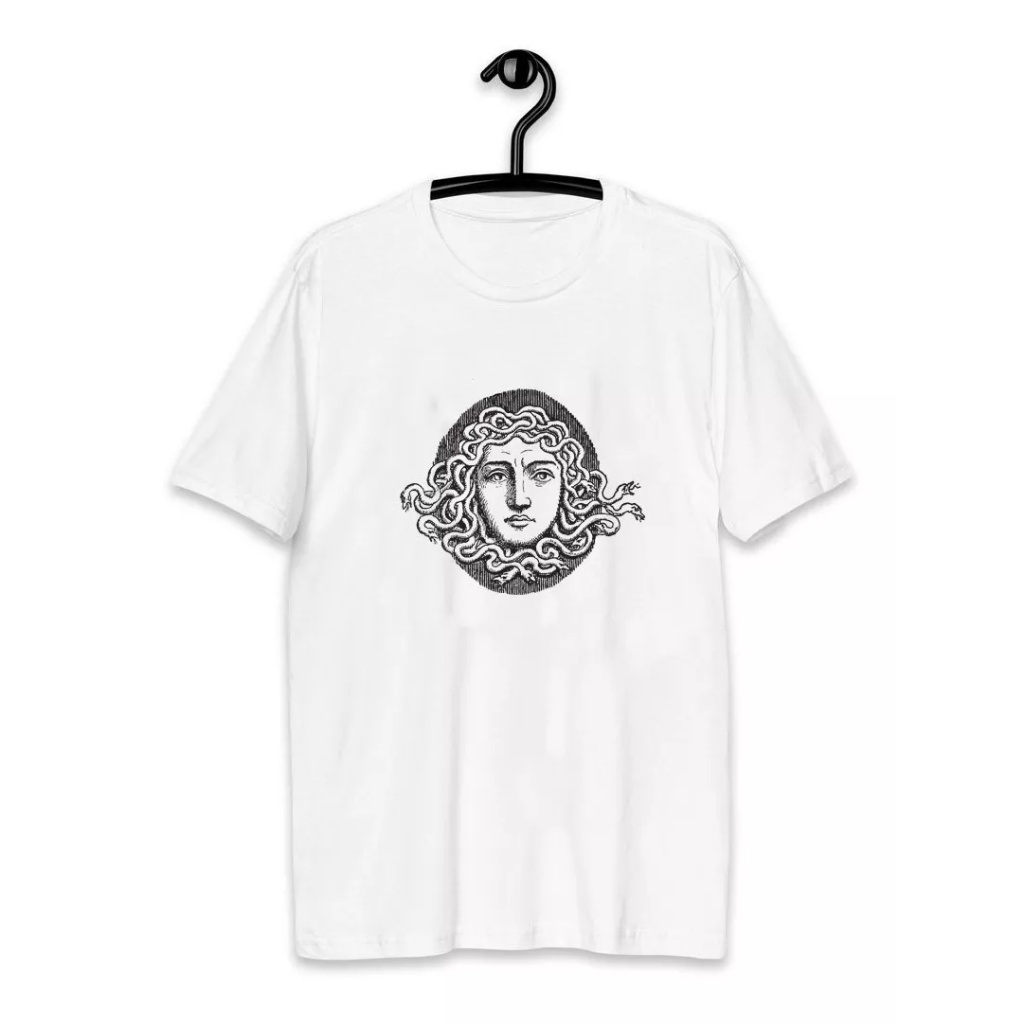 Camiseta Camisa Medusa Mitologia Grega Historia Poseidon Zeus Shopee