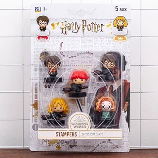 Anime Harry Potter figura Caixa de pontas de caneta Anime Caixa de pontas de caneta Anime Doll Conjunto de pontas de boneca