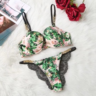 Victoria Secret 2 Pieces Conjunto Lingerie Sexy das Mulheres VS