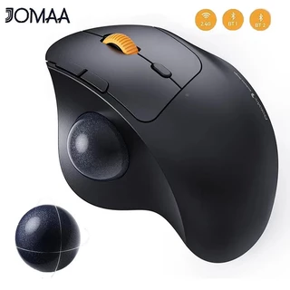 Rato Trackball Sem Fio Bluetooth 2.4G RGB Ergonômico Recarregável Rollerball 3 Conexão De Dispositivo Para PC , iP ad , M ac