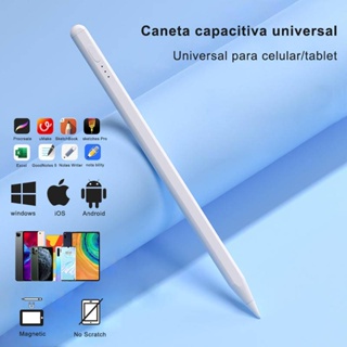 Caneta Stylus BoxWave compatível com o sistema Elo de 15 polegadas (16:9)  EloPOS (caneta Stylus da BoxWave) - Caneta Stylus capacitiva DualTip, ponta  de disco, caneta Stylus capacitiva - prata metálico