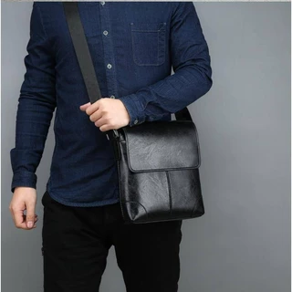 Bolsa masculina para homens Bolsa para o ombro Bolsa para mensageiro Bolsa para escritório bolsa de lado masculina