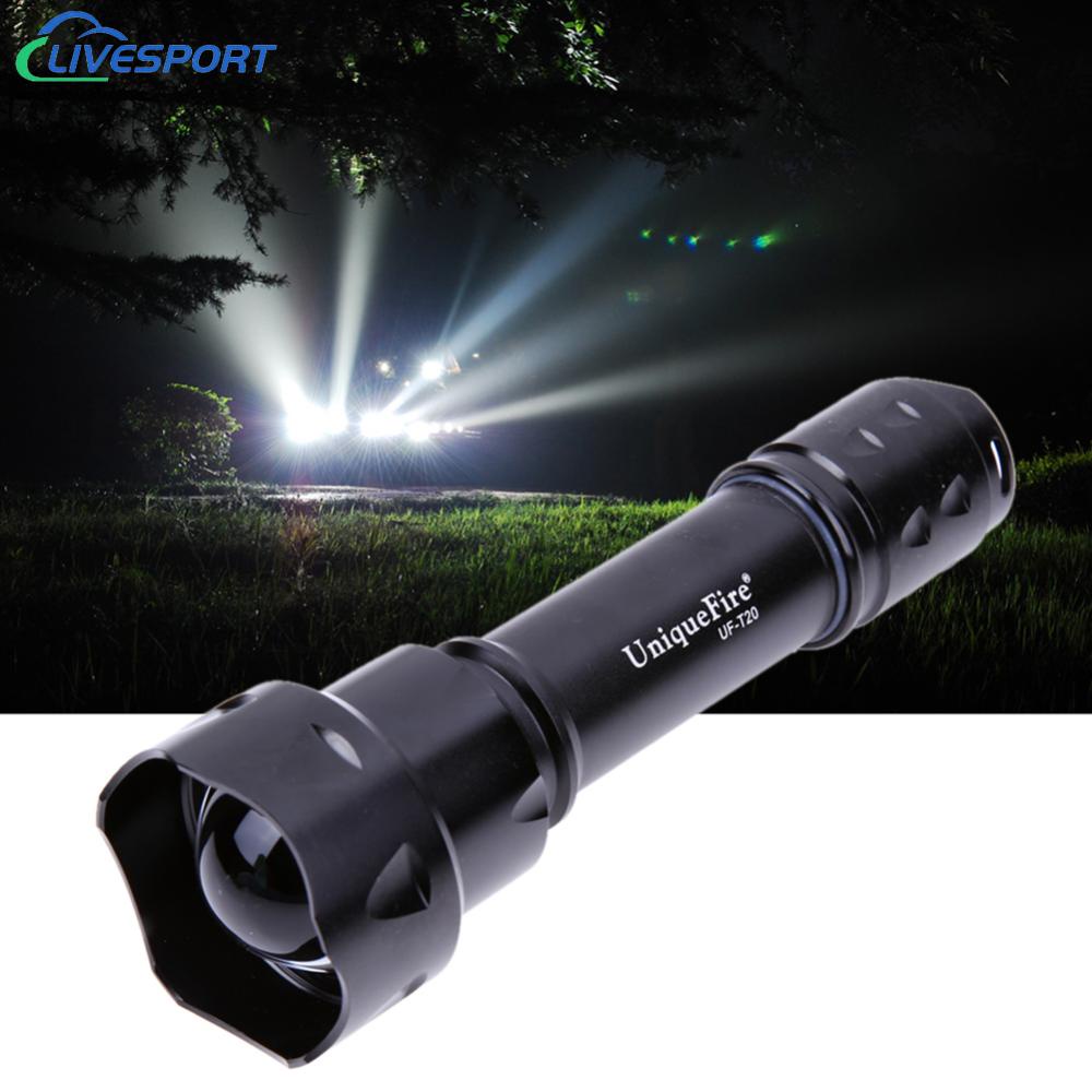 { UF-T20 Lanterna De Visão Noturna Infravermelha IR 850nm Zoom LIVES