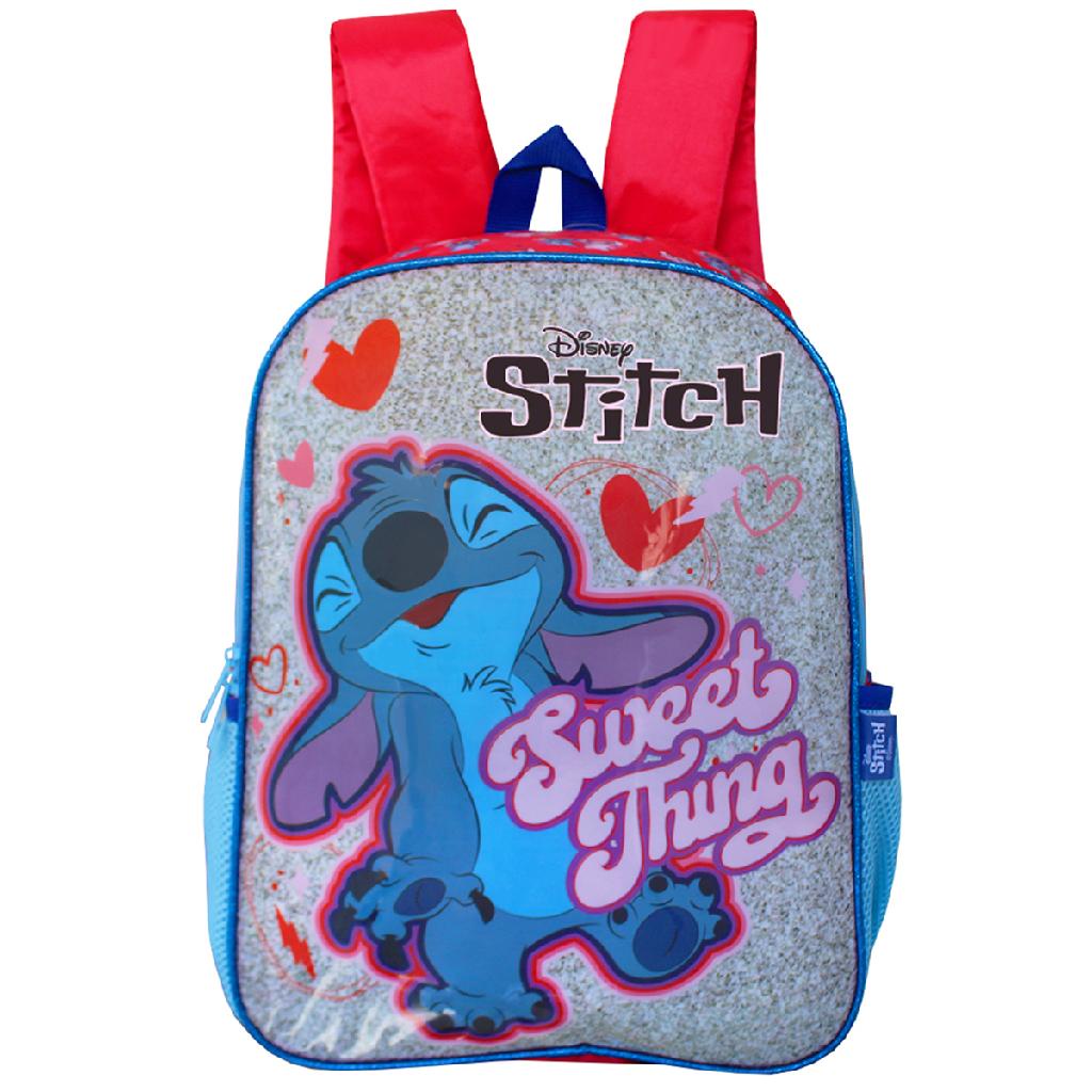 Mochila Infantil De Costas Stitch Disney Juvenil Garotas | Shopee Brasil