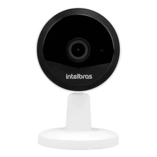 Câmera Mibo interna Inteligente WiFi Intelbras HD IMX1 com microfone e visão noturna 10m