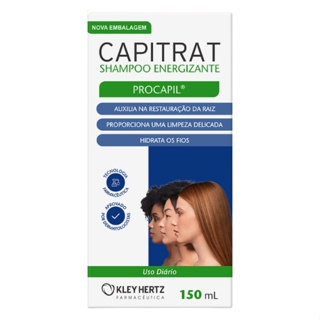 Capitrat Shampoo Energizante Procapil Uso Diário Kley Hertz C/150ml