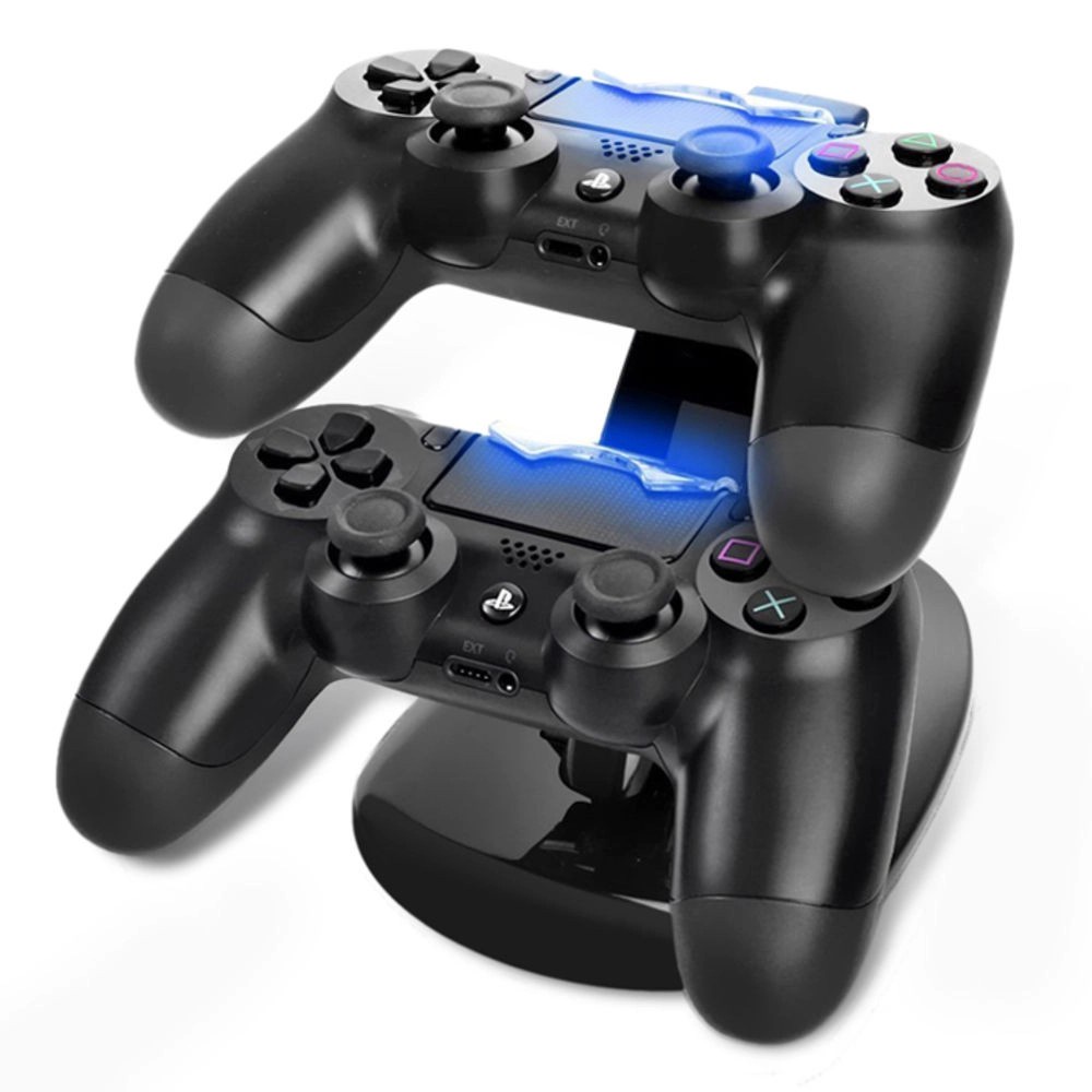 Carregador Controle PS4 Suporte Dock Vertical Playstation 4 + Cabo USB