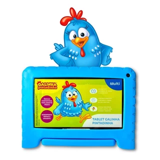 Tablet Android 13 64gb Galinha Pintadinha 4gb Ram 7" NB419
