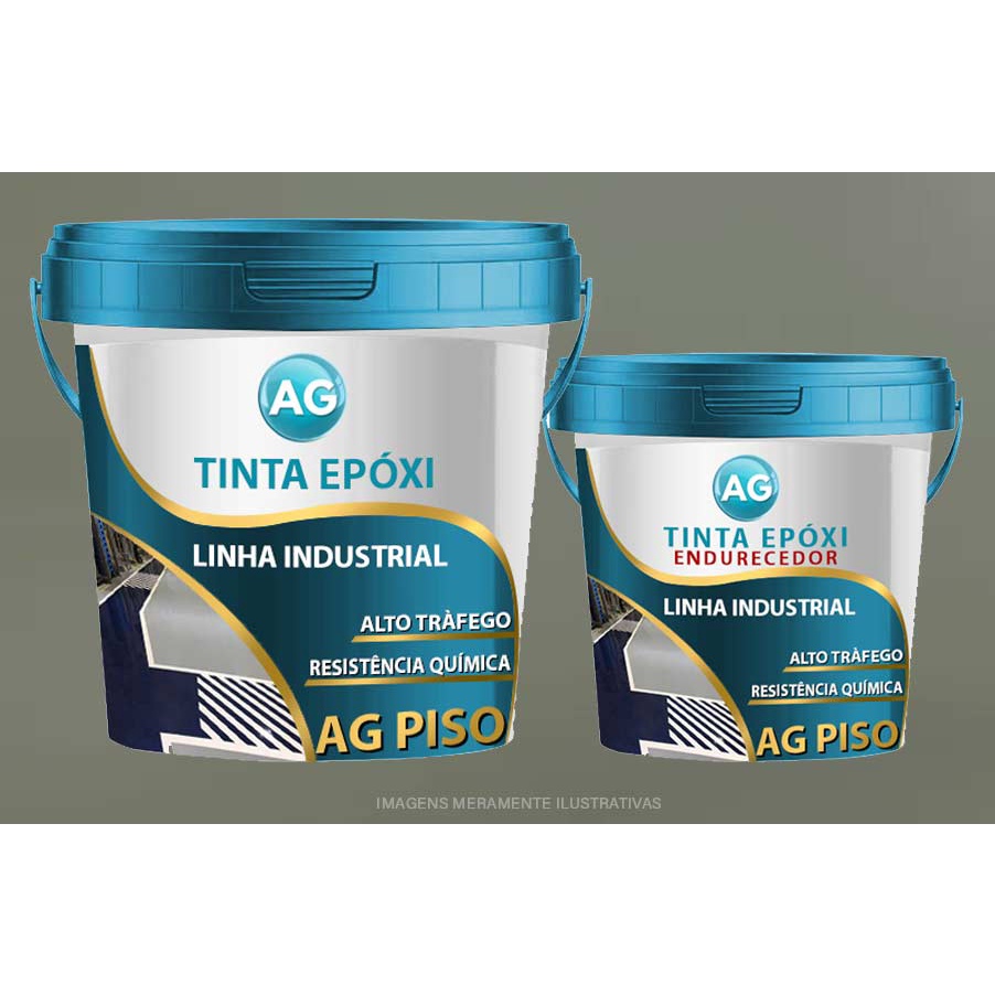 Tinta Epoxi Industrial Cinza Concreto AG - RAL7023 | Shopee Brasil