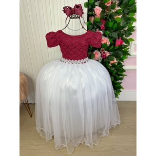 Vestido infantil para meninas aniversário sem mangas de malha bolo princesa  flor vestidos de casamento infantil (azul celeste, 5-6 anos) :  : Moda