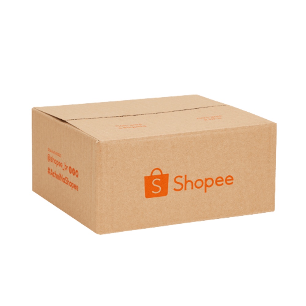 20 Caixas de Papelão Shopee - PP - 19 x 17 x 8,5 cm