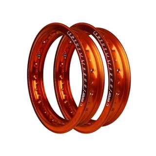 Par de Aro Roda Moto Alumínio Esportivo 18x1.85 e 18x2.15 Motard Viper