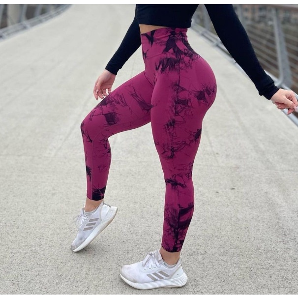 CHRLEISURE Women's Yoga Pants Back V Butt Workout Leggings Elastic Fitness  Ruched Tights High Waist Running Pant Sportswear - AliExpress