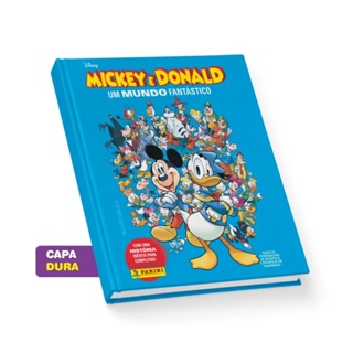 Mickey & Donald Álbum Disney Capa Dura - Colecionador - ORIGINAL