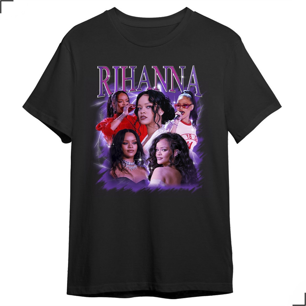 Camisa Básica Rihanna Robyn Singer Pop Vintage Diamonds Fã