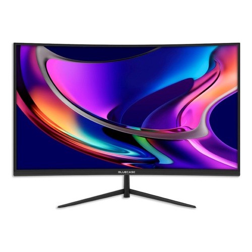 Monitor Led 23 Widescreen Curvo Preto + Kit Teclado E Mouse