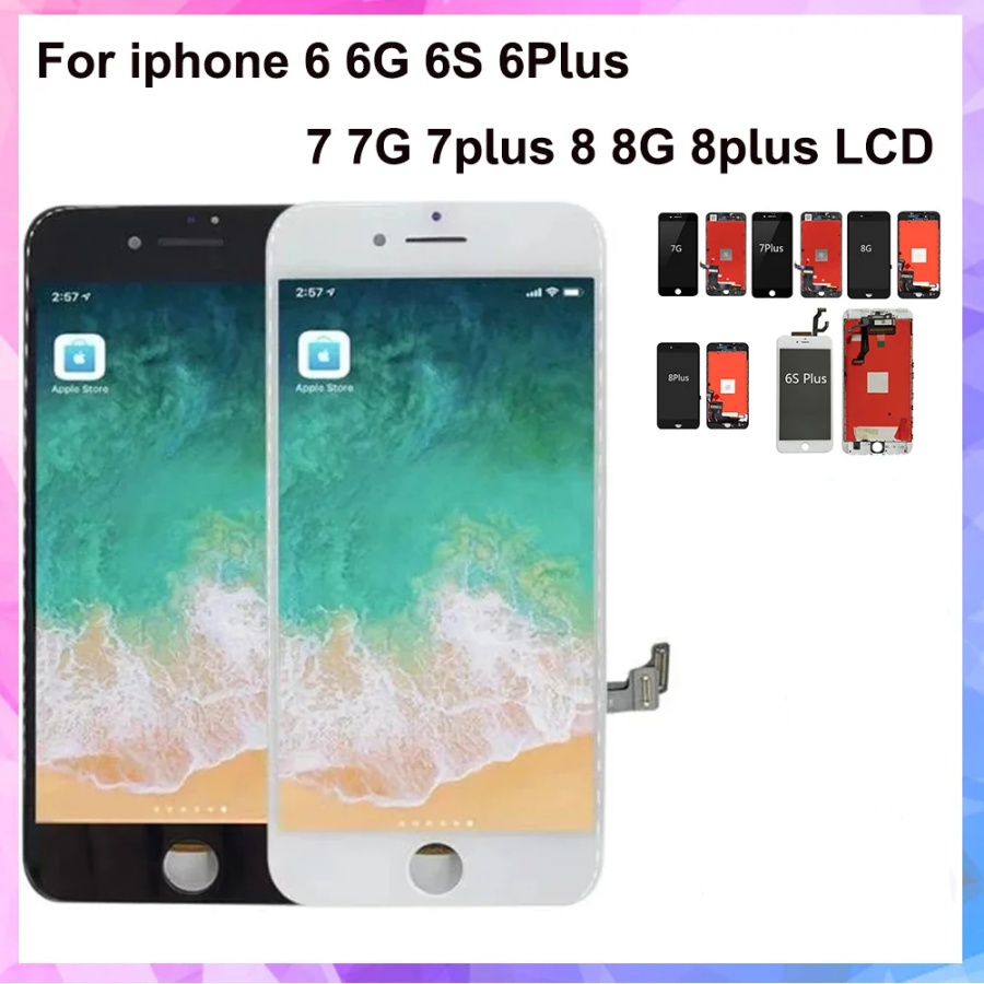 Premium Display Touch Para Iphone 6 6s 7 8 Plus Frontal Tela Lcd 100% Nova