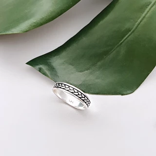 Anel Masculino Bali Em Prata 925 Legitima Presente