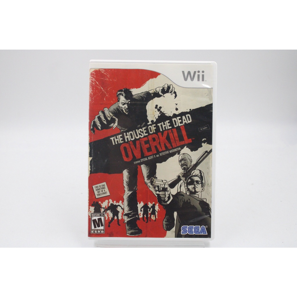 Jeu Wii The House Of The Dead: Overkill (PAL) - Complet, Très Bon état