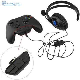 [Raaaweton.br] Adaptador De Fone De Ouvido Do Controlador Microfone De Áudio Para Xbox One Controller