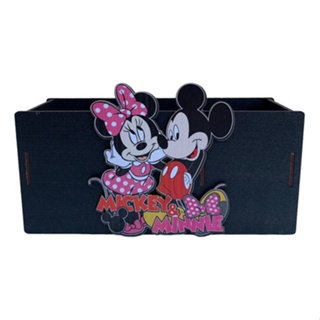 Organizador Para Decoração De MDF Minnie E Mickey (festas)