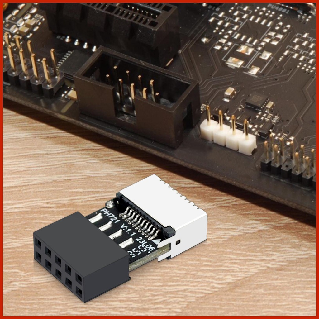 Placa Mãe Adaptador USB 2.0 Conector Chassi Tipo C Conversor De Alta ...