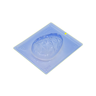 Forma de Acetato Com Silicone Ovo 3D 350g Porto Formas