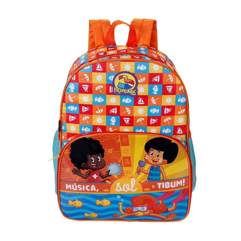Mochila 3 Palavrinhas Ideal para a escola com design encantador e ...