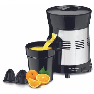 Extrator De Frutas Mondial Premium Turbo E-10 Preto Bivolt (4190-01)