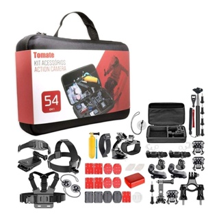 Kit Acessórios Gopro Hero 5 2 3 3+ 4 54 itens