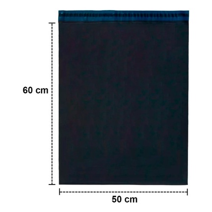 Envelope Segurança 50x60 Saco Plastico Correio Sedex Lacre Kit 100 unidades Auto Colante Resistente E-commerce