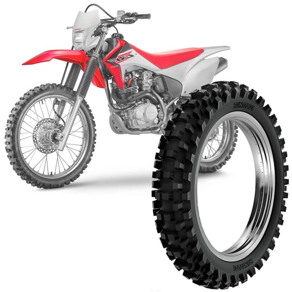 Pneu Moto Crf 230f 110/100-18 64m Traseiro Rw33 Rinaldi