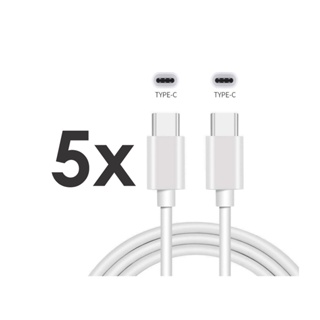 5x Cabo de dados Tipo C para Tipo C carregamento rápido