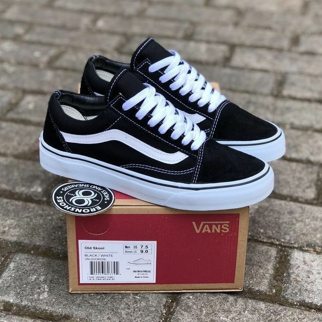 Tênis Vans Old Skool Cano Alto Médio Preto Masculino Feminino Unisex