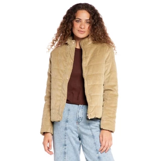 Jaqueta Feminina Puffer Fechamento Botões e Zíper Polo Wear Verde Médio