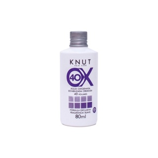 Água Oxigenada Estabilizada Cremosa 40vol 6% Knut 80ml