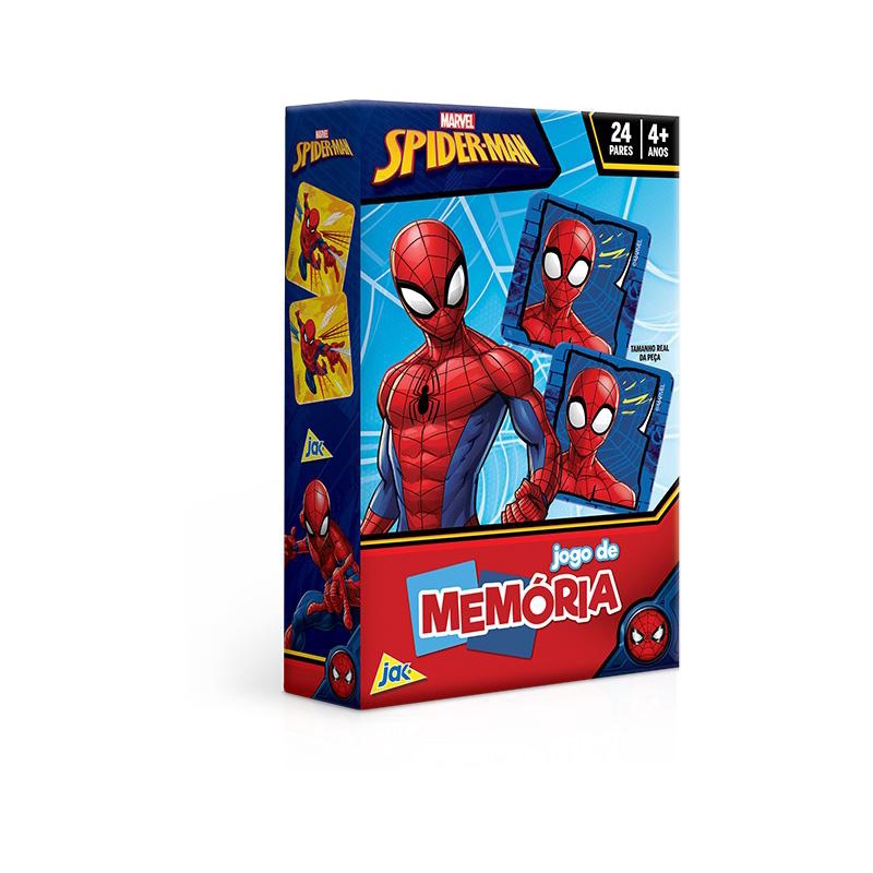 Jogo de Tabuleiro - Kazaa Júnior - Marvel Spider-Man - Elka