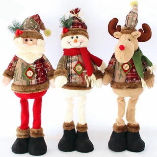 60cm Papai Noel Bonecos Grandes De Natal / Papai Noel / Boneco De Neve / Alce Para Decoração De Casa / Janela
