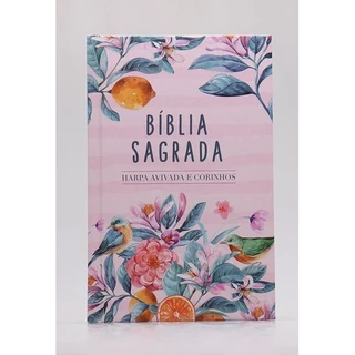 Bíblia Sagrada | RC | Harpa Avivada e Corinhos | Letra Hipergigante | Capa Dura | Primavera