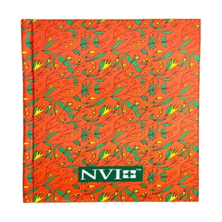 Bíblia Sagrada | NVI | Letra Hipergrande | Capa Dura | Floral Cor Salmão